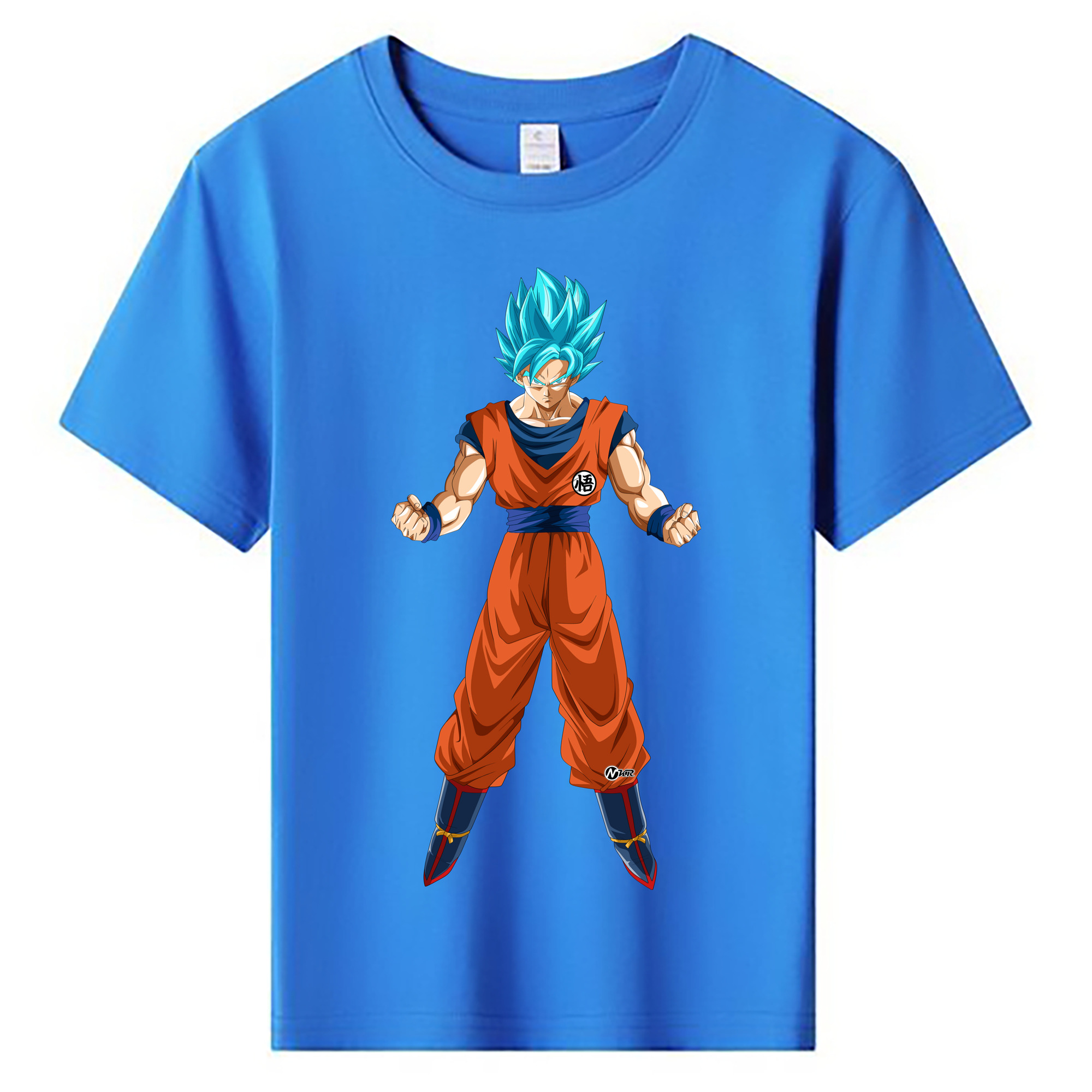 （画像用） ドラゴンボール 孫悟空（そん ごくう）Son Goku カカロット DRAGON BALL Kakarotto 綿100％キッズTシャツ（フロントプリント）